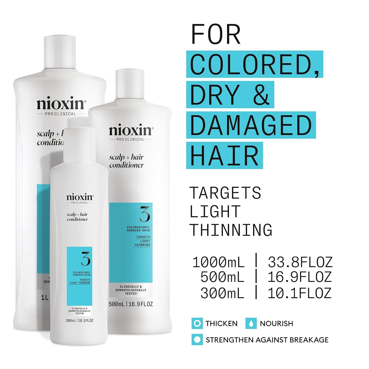 Nioxin System 3 Scalp Therapy Revitalising Conditioner