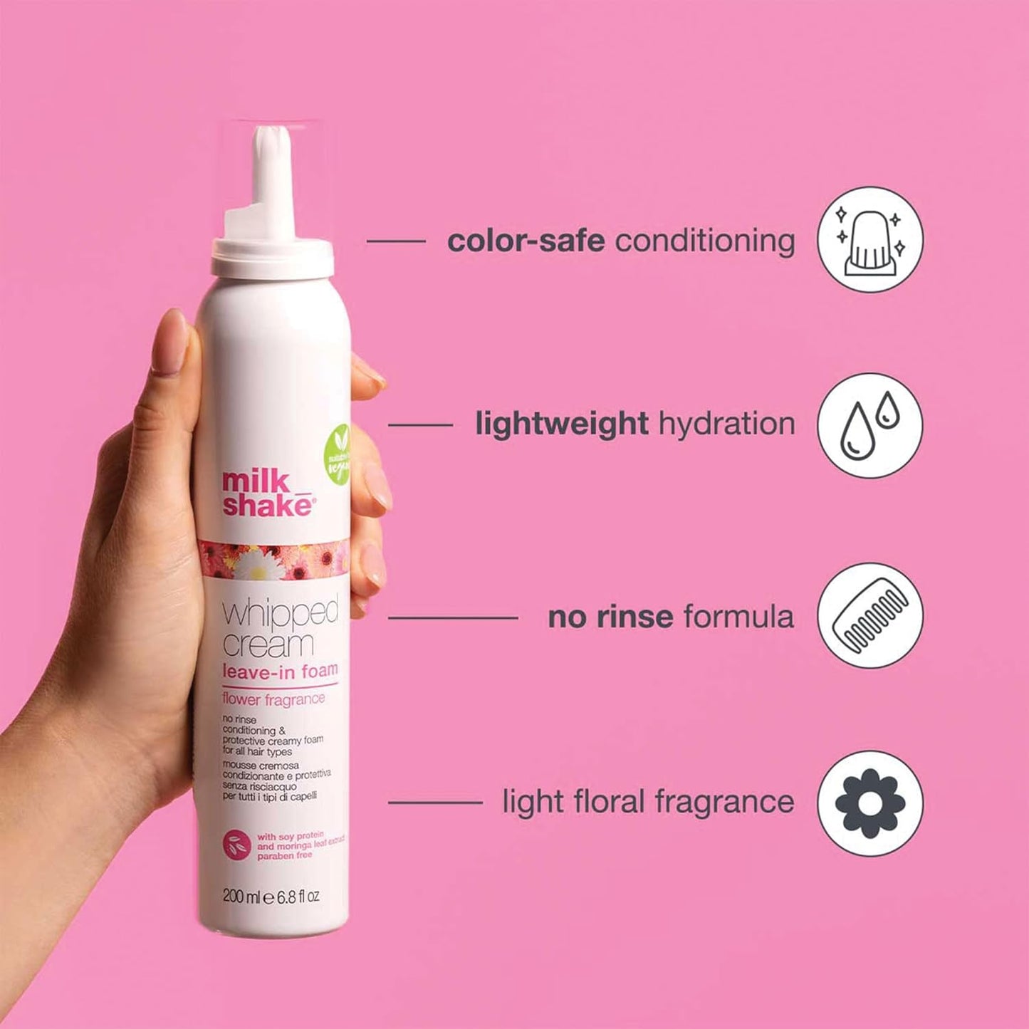 Leave in whipped cream  flower fragrance