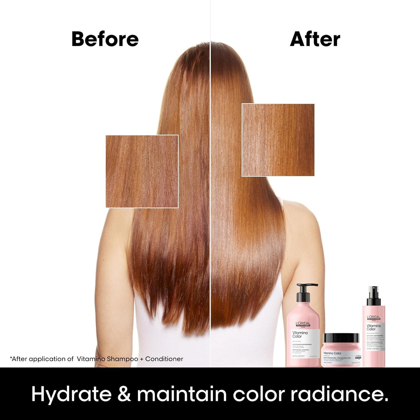 L’Oréal Professionnel Vitamino Color Mask – Intense Color Protection & Shine for Treated Hair | L’Oréal Professionnel | ProHair.ca