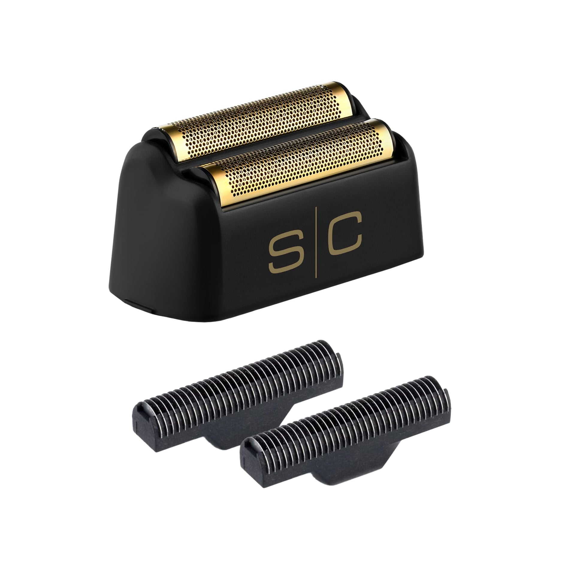 StyleCraft Gold Titanium Double Foil & Echo Cutters for the Instinct Shaver – Professional