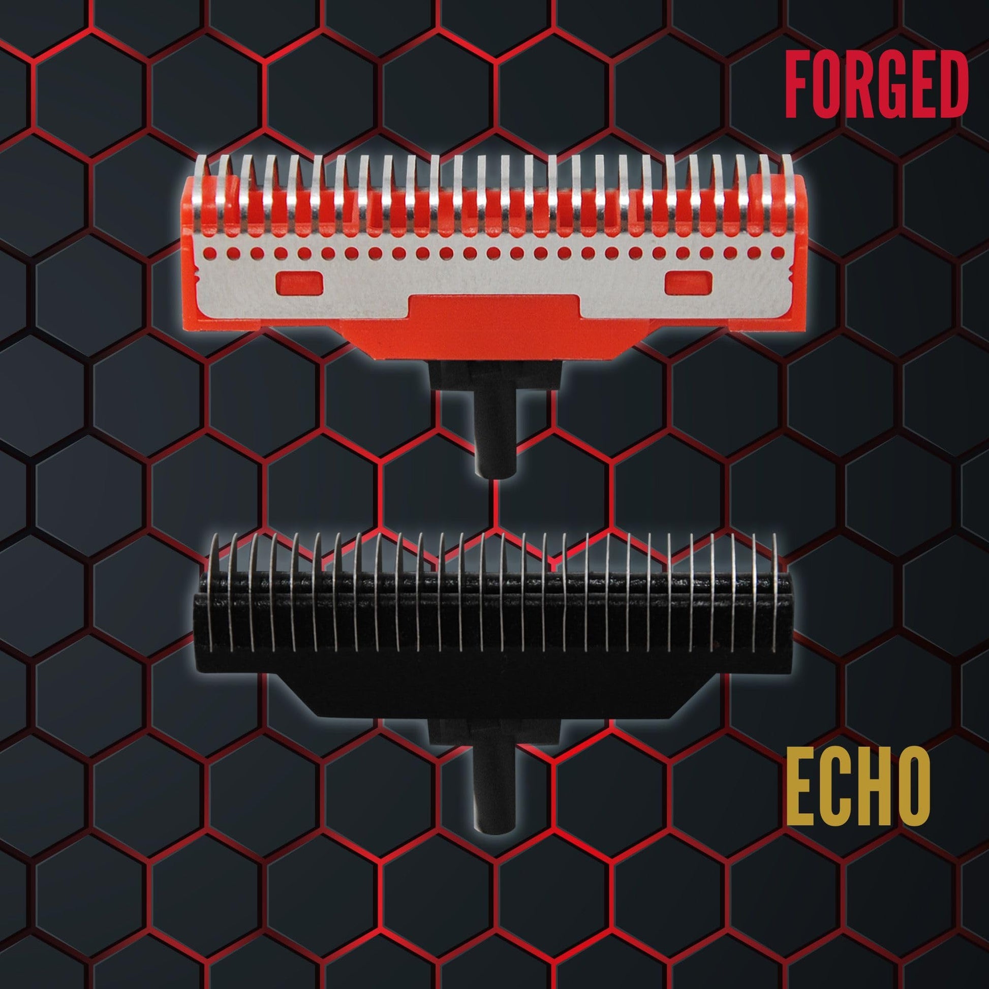 StyleCraft Gold Titanium Single Foil and Echo & Forged Cutters for the Uno Shaver – Professional