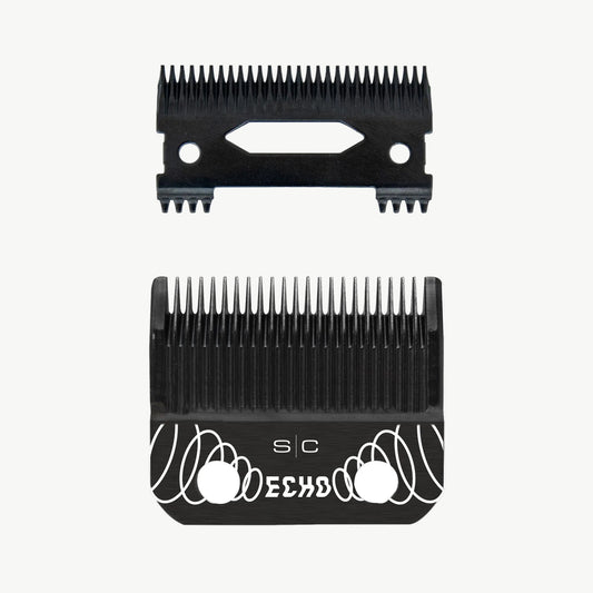 StyleCraft Black DLC Echo Clipper Blade & Echo Deep Tooth Cutter – Professional