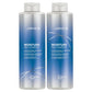 Joico Moisture Recovery Shampoo & Conditioner Duo — two 1 L bottles side by side — shampoo and conditioner back-bar duo, plain white background