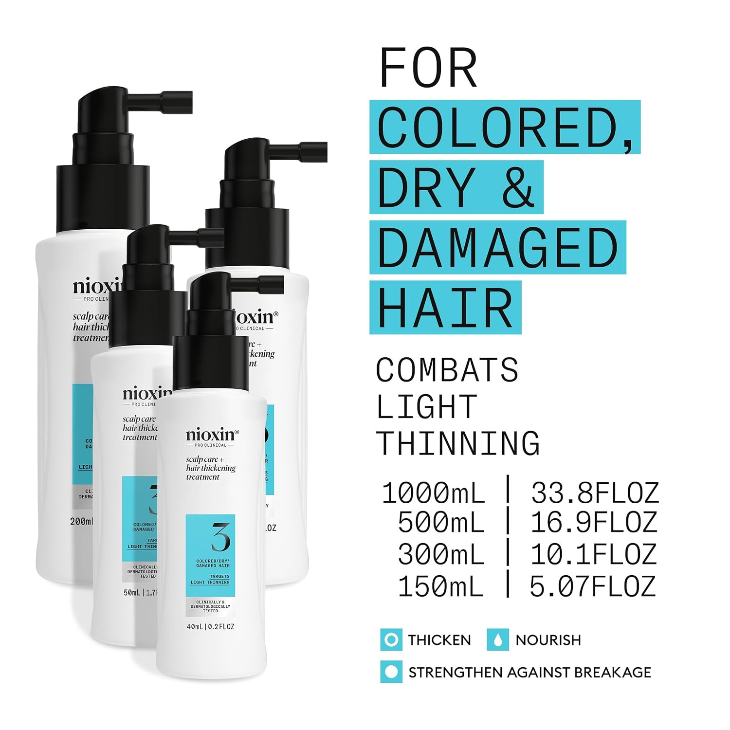 Nioxin System 3 Scalp & Hair Treatment