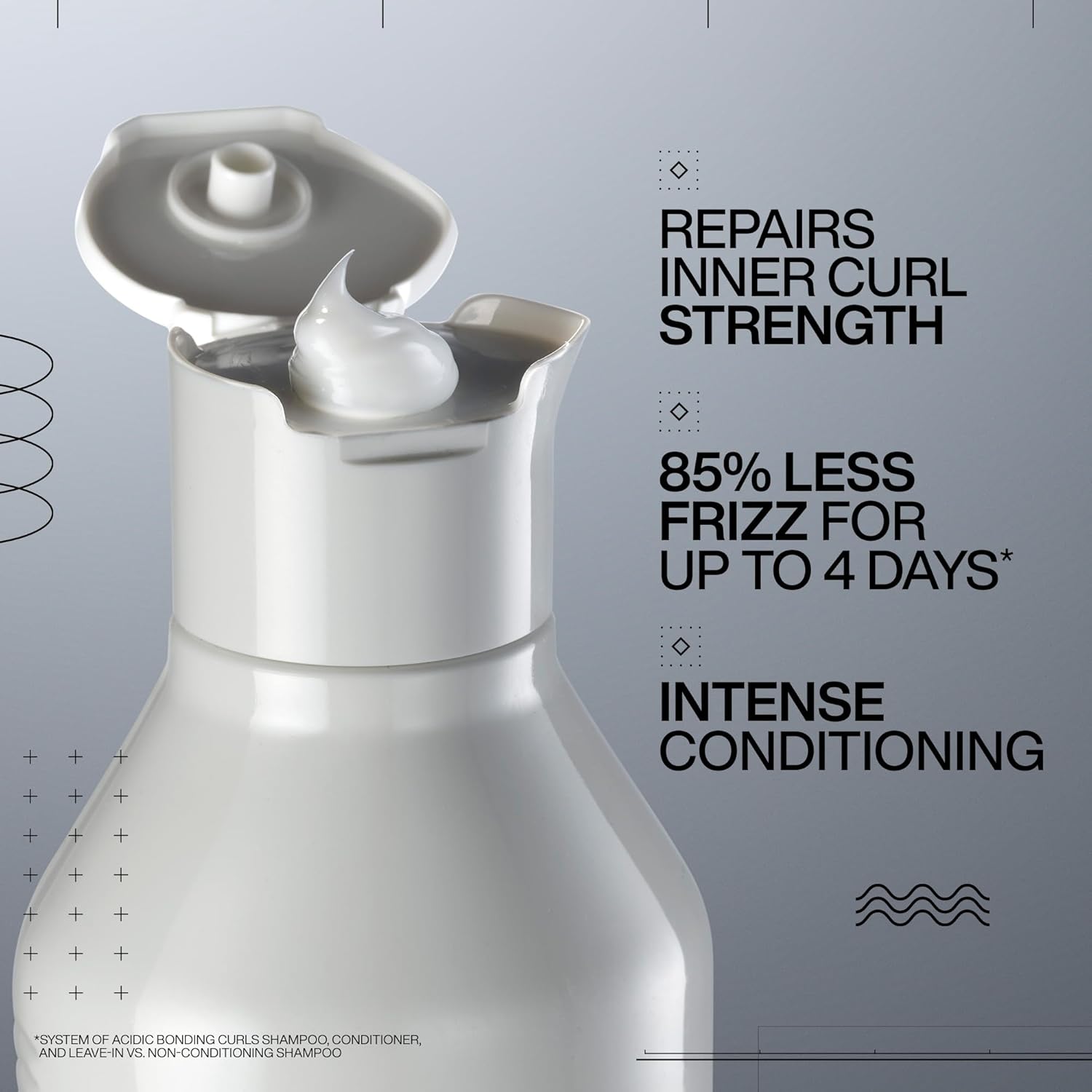Redken Acidic Bonding Curl Concentrate Conditioner – Bond Repair for Curly Hair - Image 2