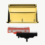 StyleCraft Gold Titanium Single Foil and Echo & Forged Cutters for the Uno Shaver – Professional