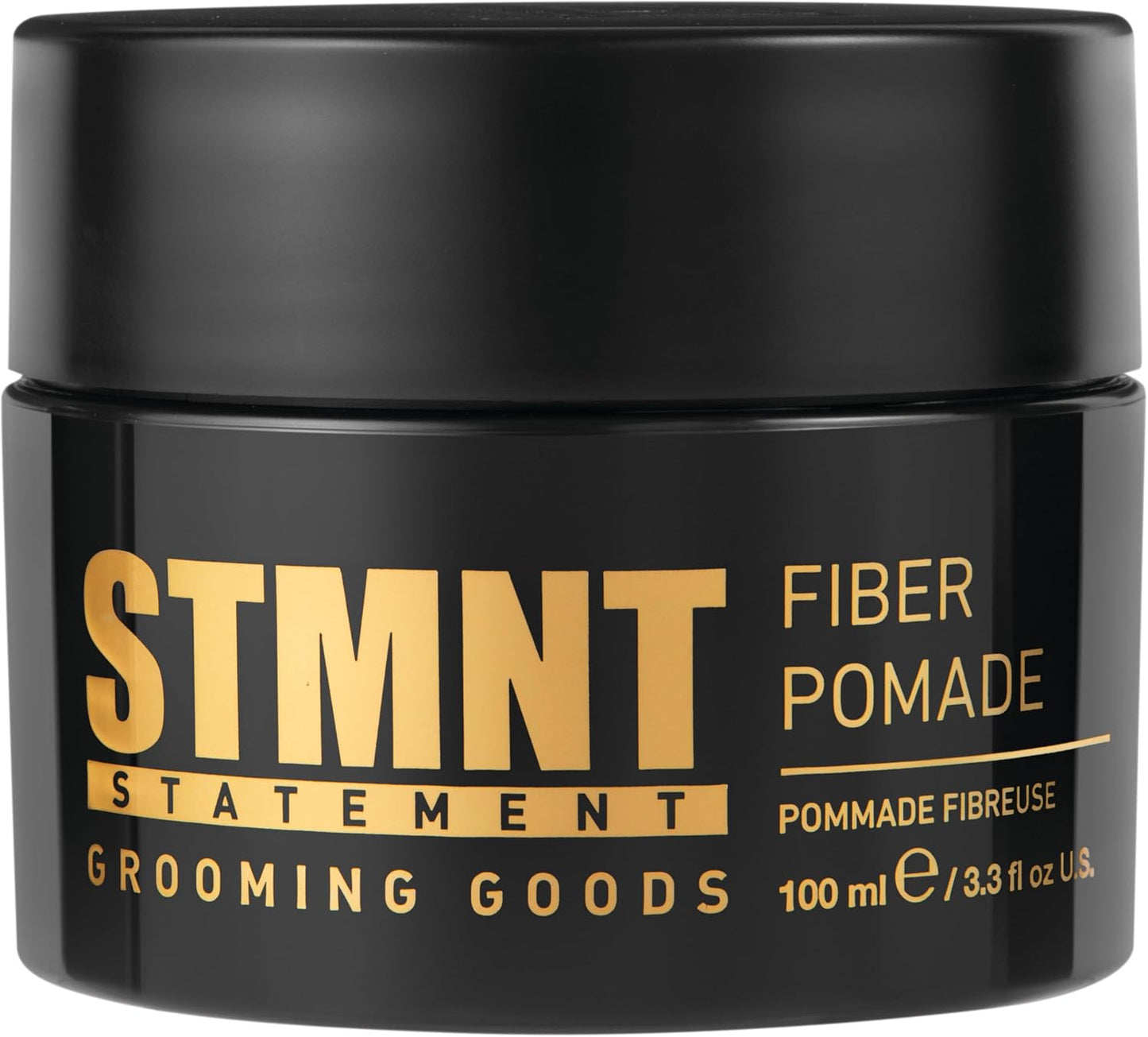 STMNT Fiber Pomade 100ml — 100 ml jar, front label, official packshot