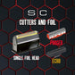StyleCraft Gold Titanium Single Foil with Echo & Forged Cutters for the Uno 2.0 Shaver – Professional