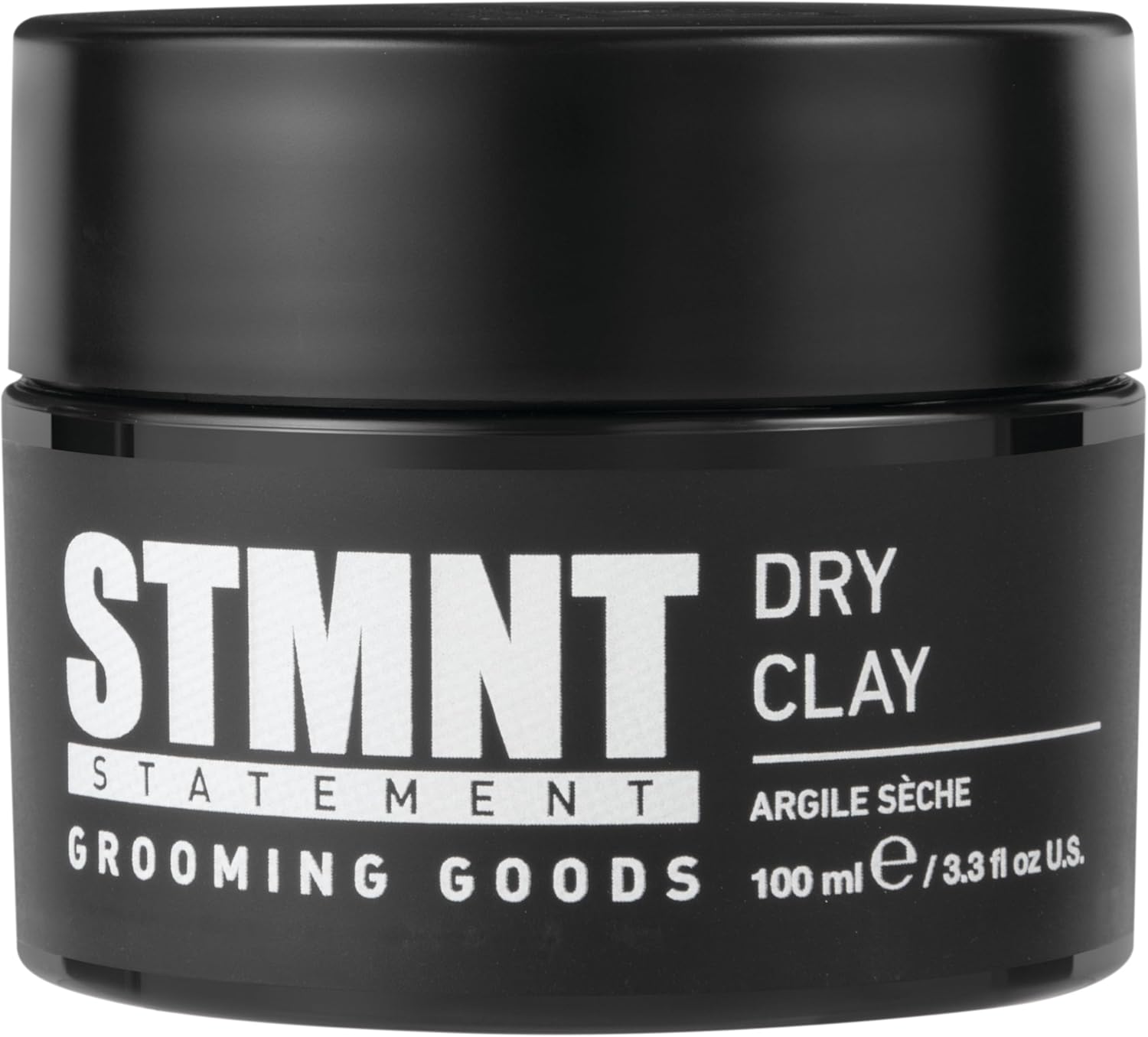 STMNT Dry Clay 100ml — 100 ml jar, front label, official packshot