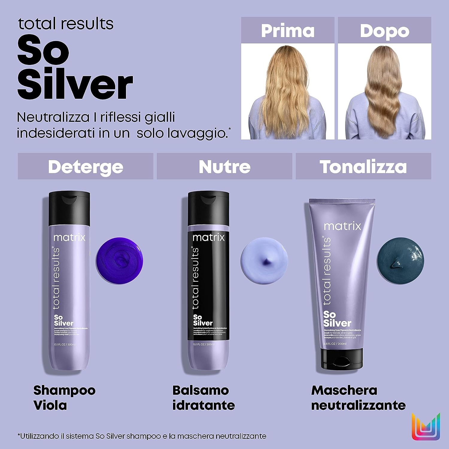 Matrix - Total Results - Color Obsessed So Silver - Mask