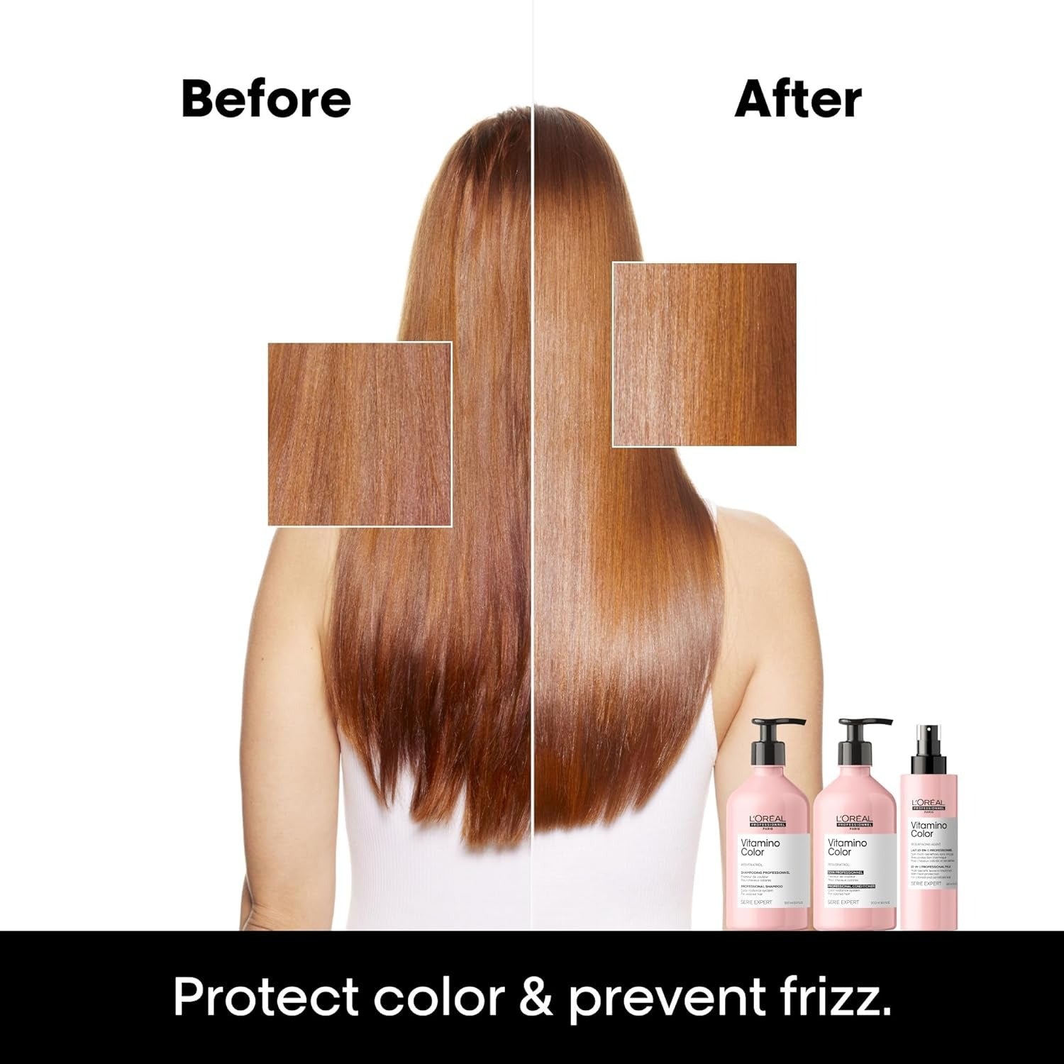 L’Oréal Professionnel Vitamino Color 10-in-1 Multi-Benefit Spray – Leave-In Protection for Color-Treated Hair (190ml) | L’Oréal Professionnel | ProHair.ca