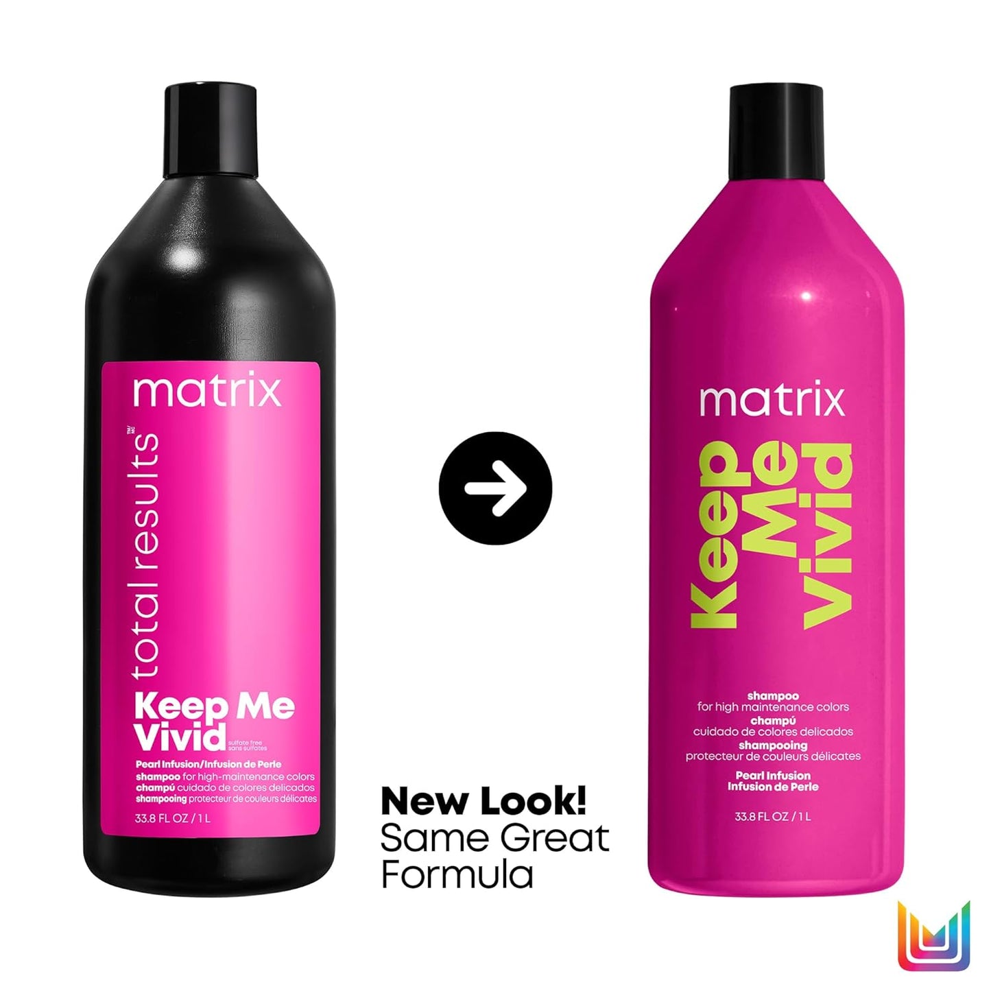 Matrix Keep Me Vivid Shampoo & Conditioner Duo – Sulfate-Free Color Care for Vibrant, Long-Lasting Hair