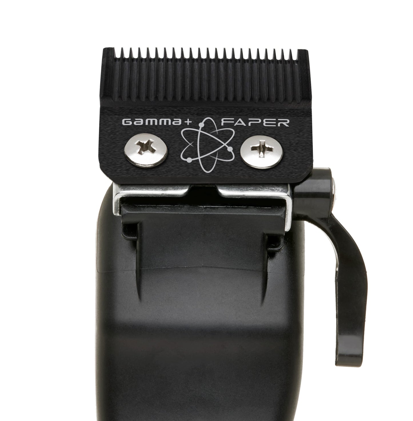 Gamma+ Faper Black DLC Clipper Blade & Slim Deep Tooth Cutter – Professional