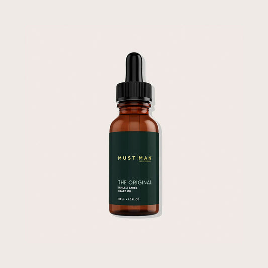Must Man Professional The Original Beard Oil — 30 ml amber dropper bottle, front label, plain background