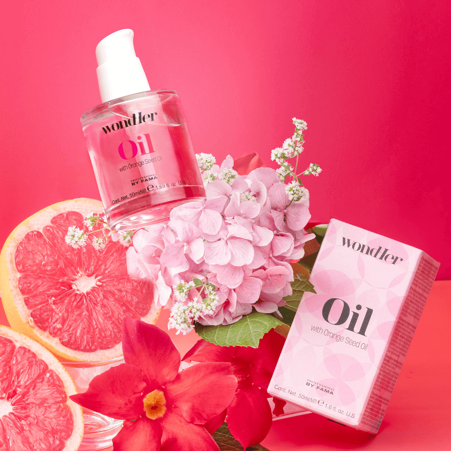 WONDHER OIL with orange seed oil by fama