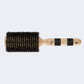 Dannyco Oakwood Round Brush – Pre-Softened Natural Boar / Brosse ronde Dannyco en chêne – soies naturelles de sanglier préassouplies