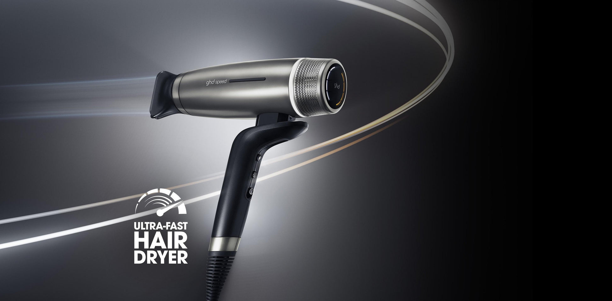 GHD – Speed Ionic Hair Dryer – Titanium Black – view 2