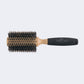 Dannyco Oakwood Round Brush – Sponge-Covered Handle / Brosse ronde Dannyco en chêne – poignée recouverte d’éponge