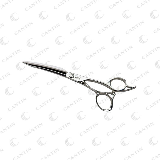 5.8" NIPPON MASSUGU SCISSORS — professional hairdressing shear, full side view on a plain white background
