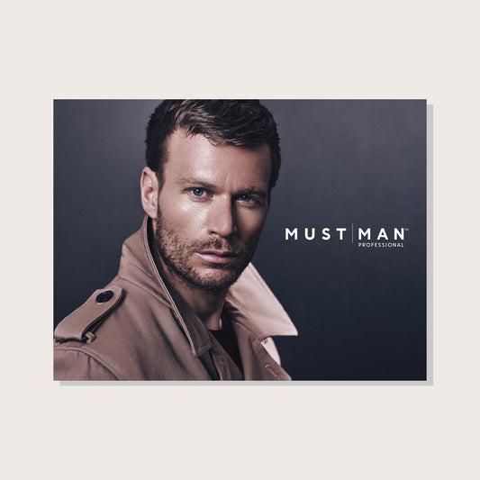 Must Man Professional Salon Poster 18x24 — Trench