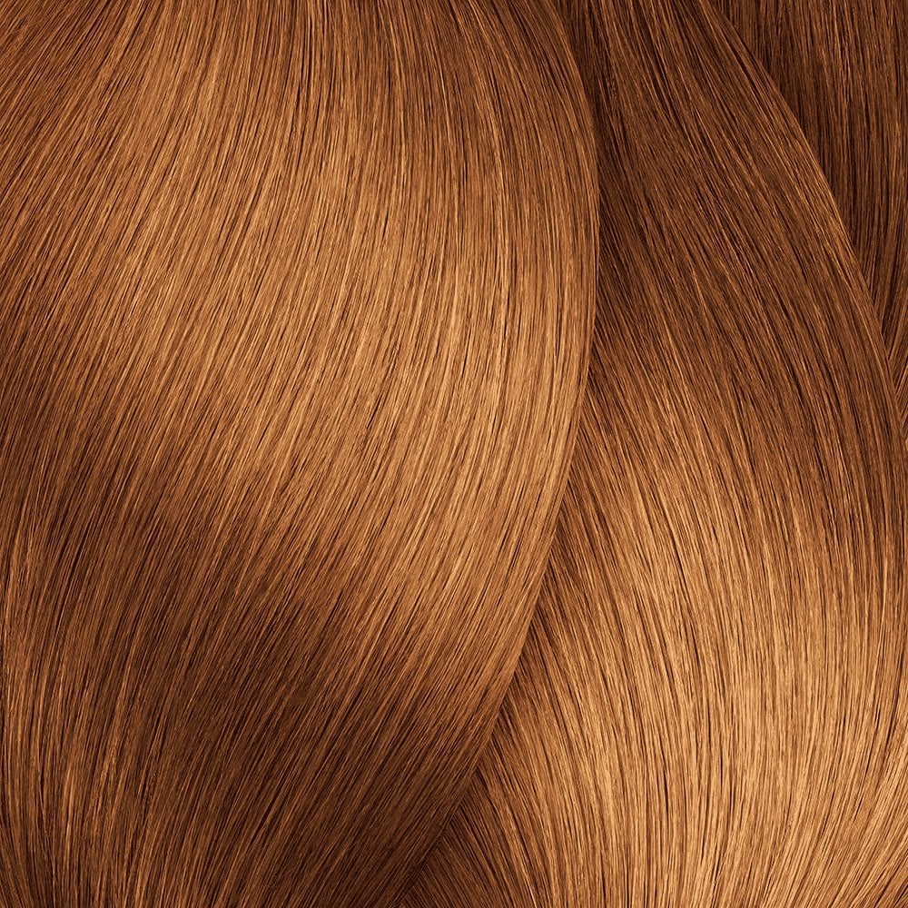 L'Oréal Professionnel INOA Ammonia-Free Permanent Colour shade 8.34 Light Blonde — hair colour swatch