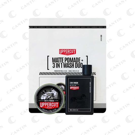 MATTE & 3 IN 1 WASH DUO - STYLING POWDER HOLIDAY 2025 UPPERCUT DELUXE