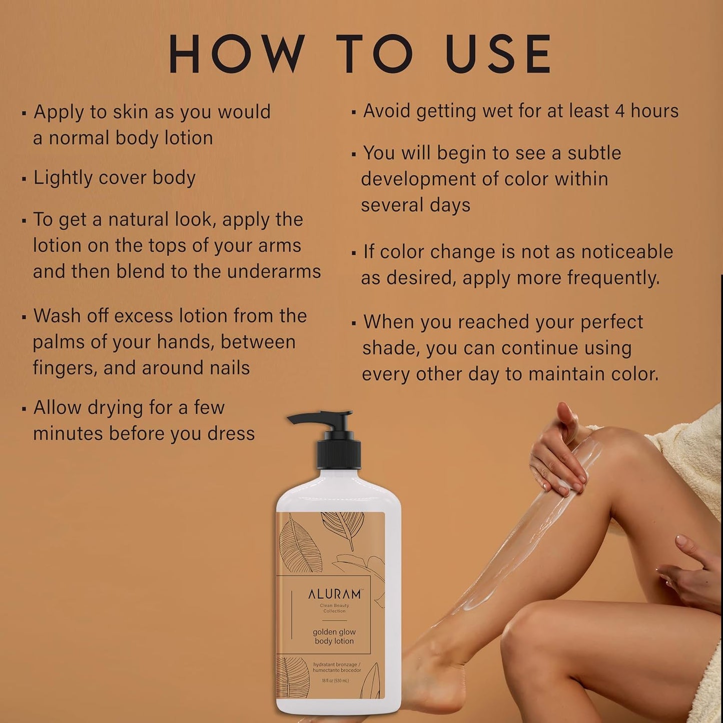 Aluram Golden Glow Body Lotion
