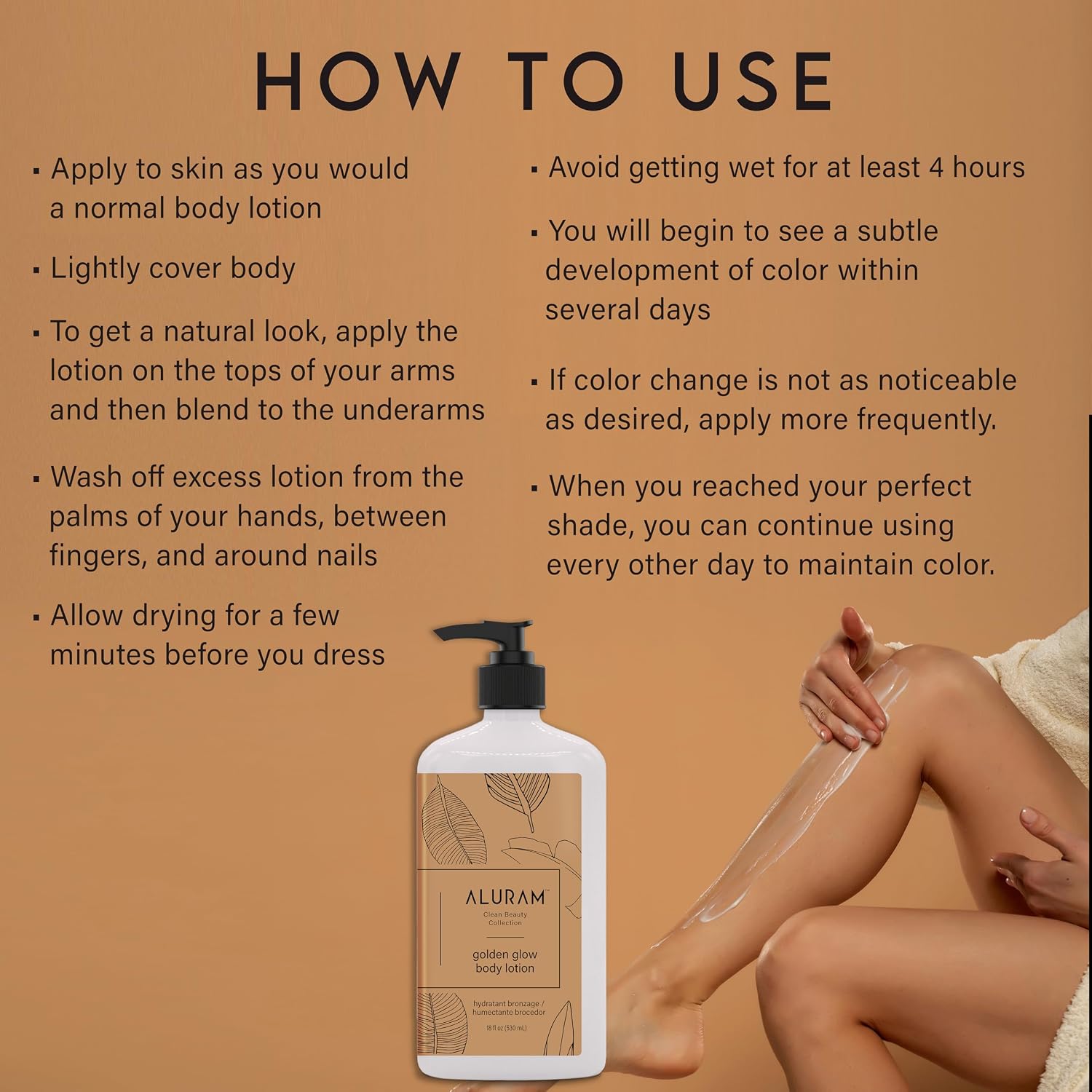 Aluram Golden Glow Body Lotion