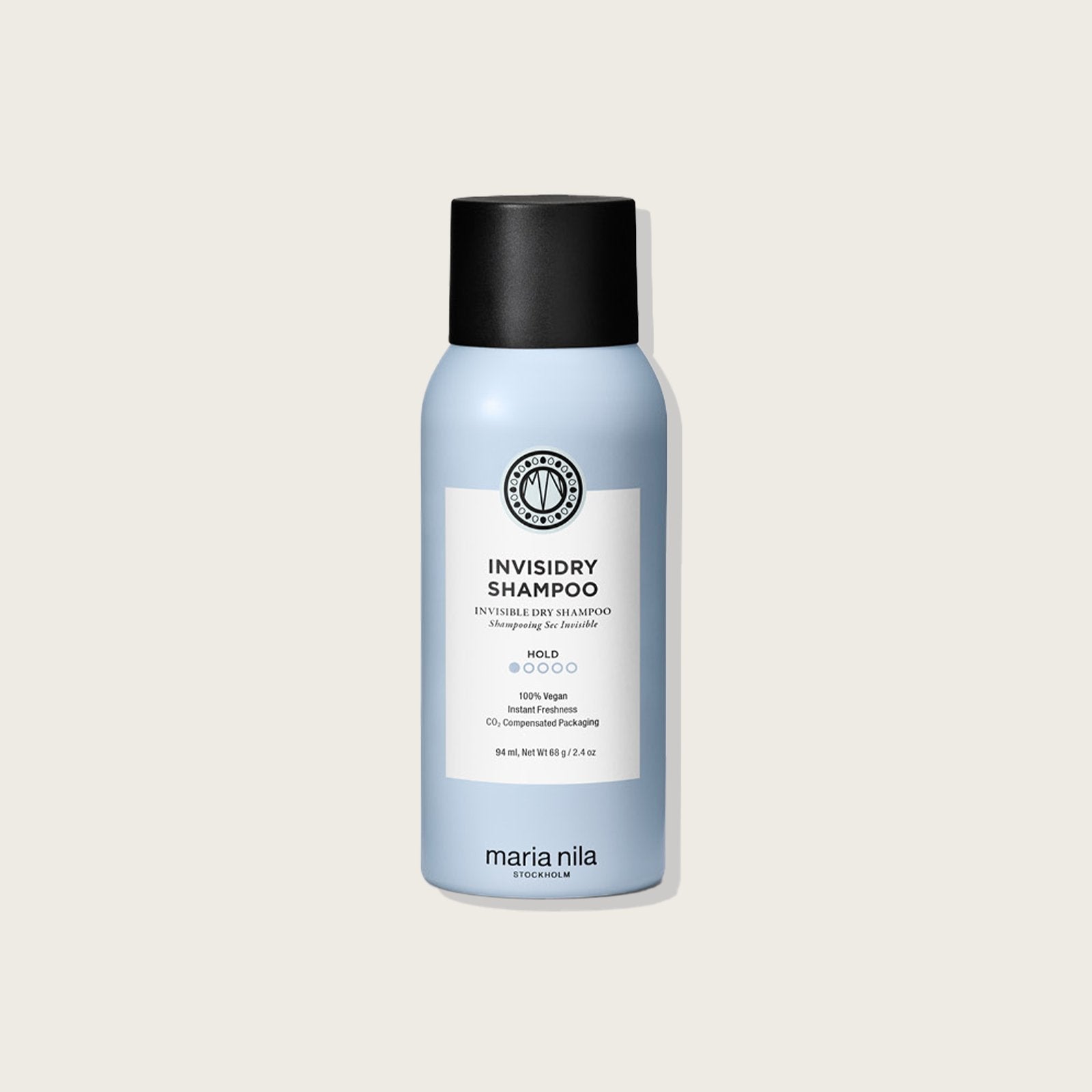 Maria Nila Invisidry Dry Shampoo - Refresh & Cleanse Instantly, No Residue — 100ml bottle, front label, plain background