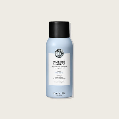 Maria Nila Invisidry Dry Shampoo - Refresh & Cleanse Instantly, No Residue — 100ml bottle, front label, plain background