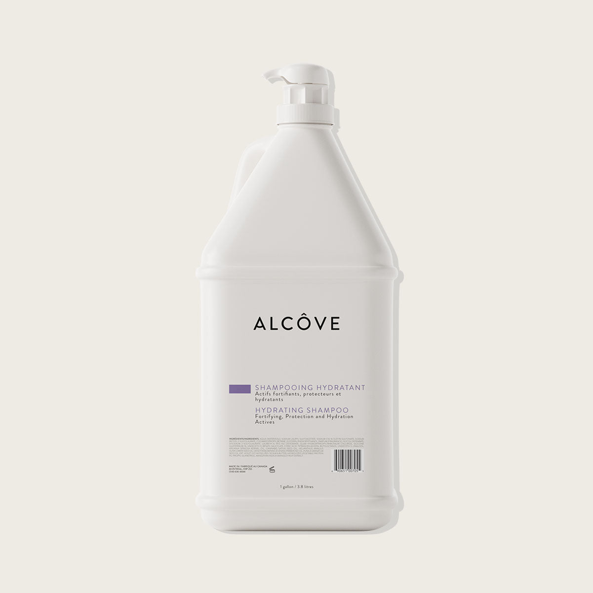 Alcove Hydrating Shampoo – Gentle Moisture for Dry Hair – 3.8 L – SKU 85227693