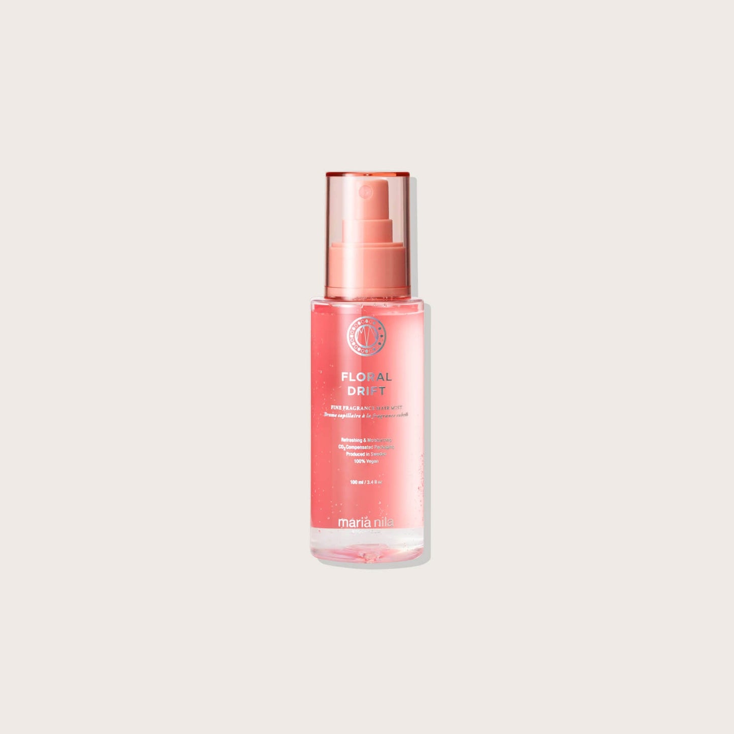 Maria Nila Floral Drift hair mist 100ml bottle, front label | Maria Nila | ProHair.ca
