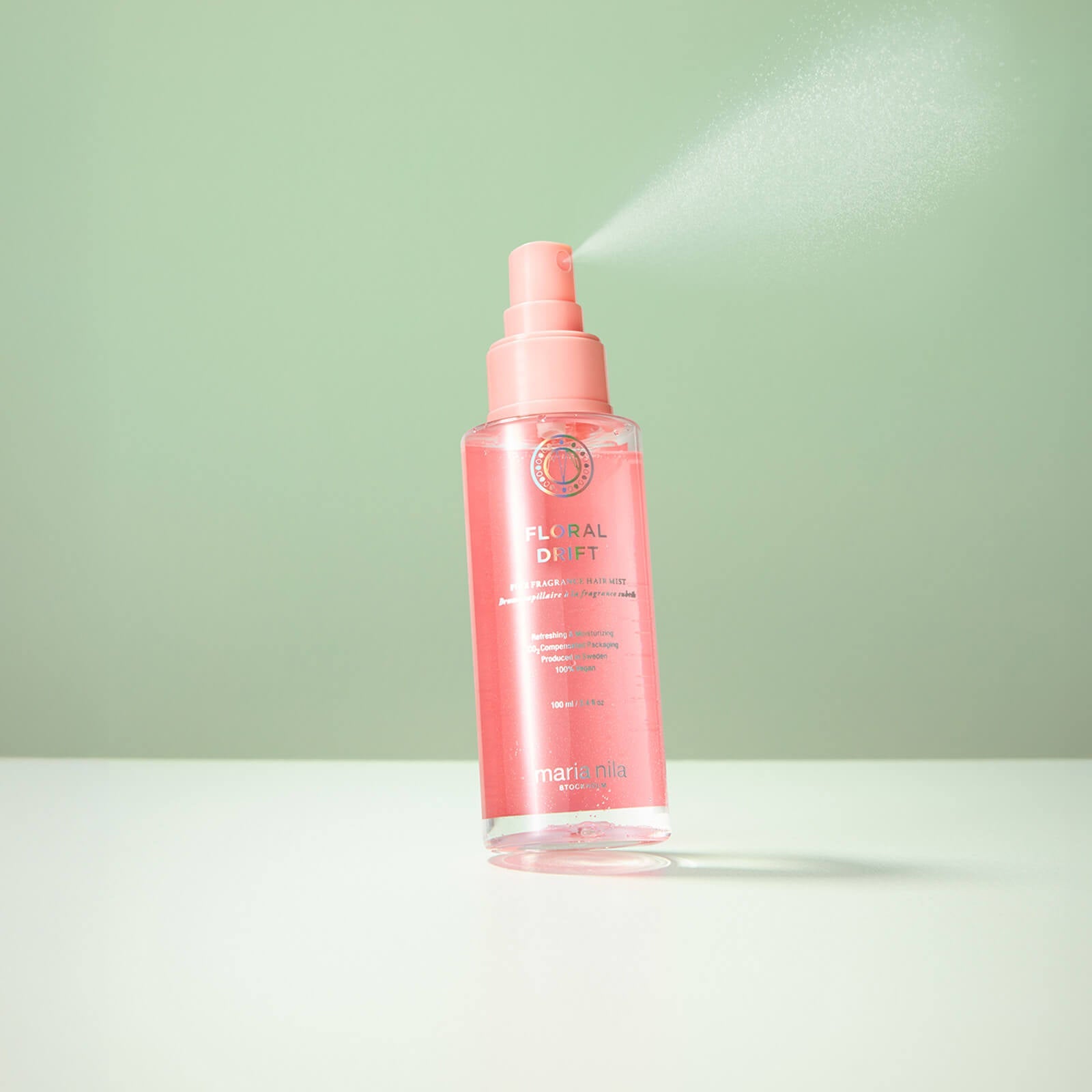 Maria Nila Floral Drift hair mist 100ml bottle, front label | Maria Nila | ProHair.ca