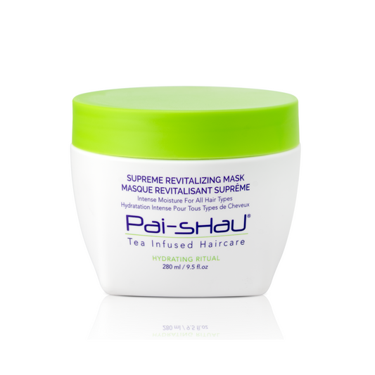 Pai-Shau - Supreme Revitalizing Mask — new-livery white 280 ml jar with green lid, front label, plain white background