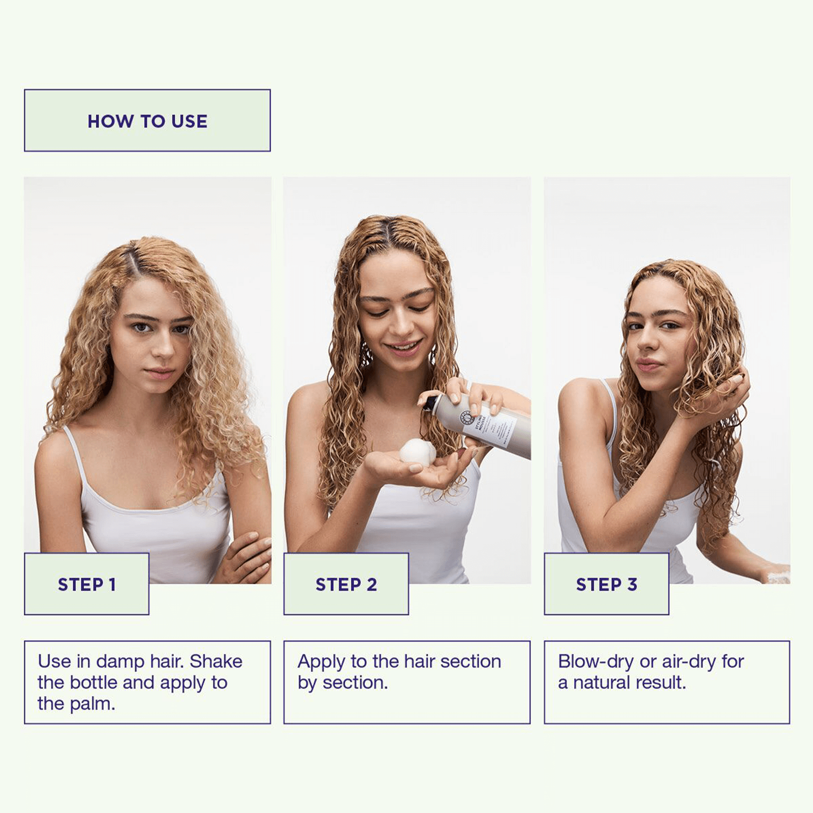 Maria Nila Styling Mousse - Volumizing with Medium Hold for Shiny Hair | Maria Nila | ProHair.ca