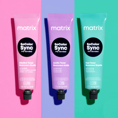 Matrix SoColor Sync Demi-Permanent Hair Color – Ammonia-Free Toning Shades