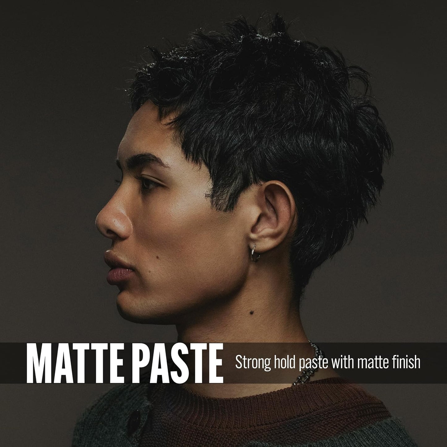 STMNT Matte Paste 100ml — styled look, official brand imagery