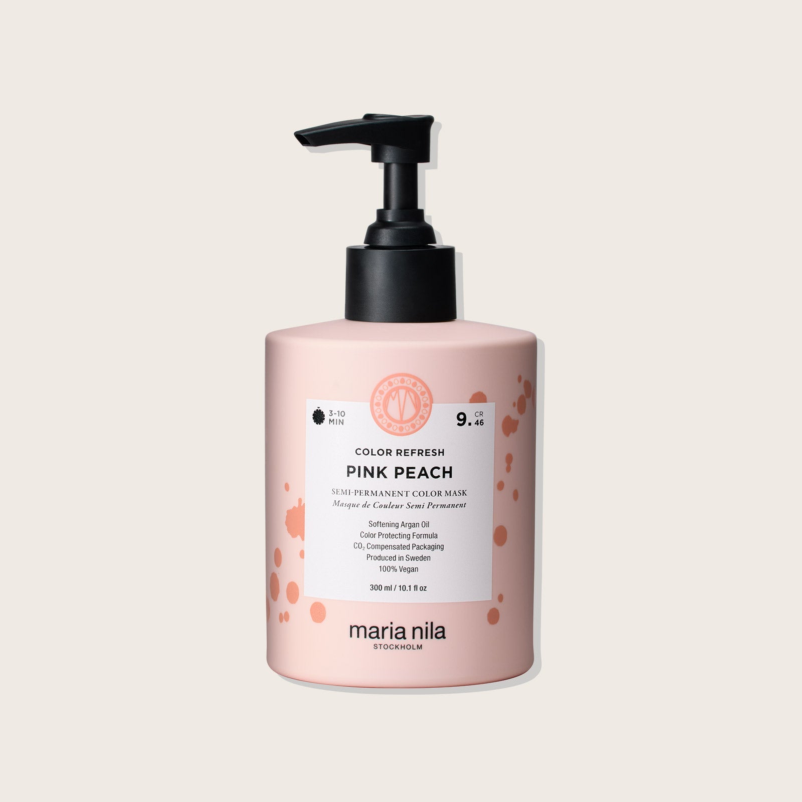 Maria Nila Colour Refresh — Pink Peach 9.46, 300 ml bottle, front label