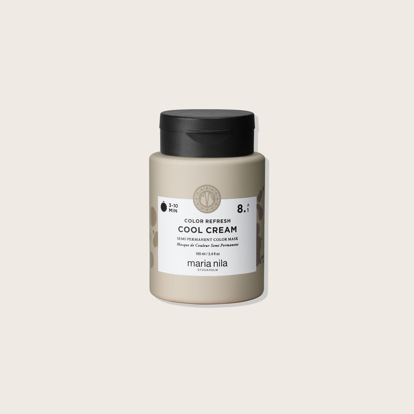 Maria Nila Colour Refresh — Cool Cream 8.1, 100 ml bottle, front label