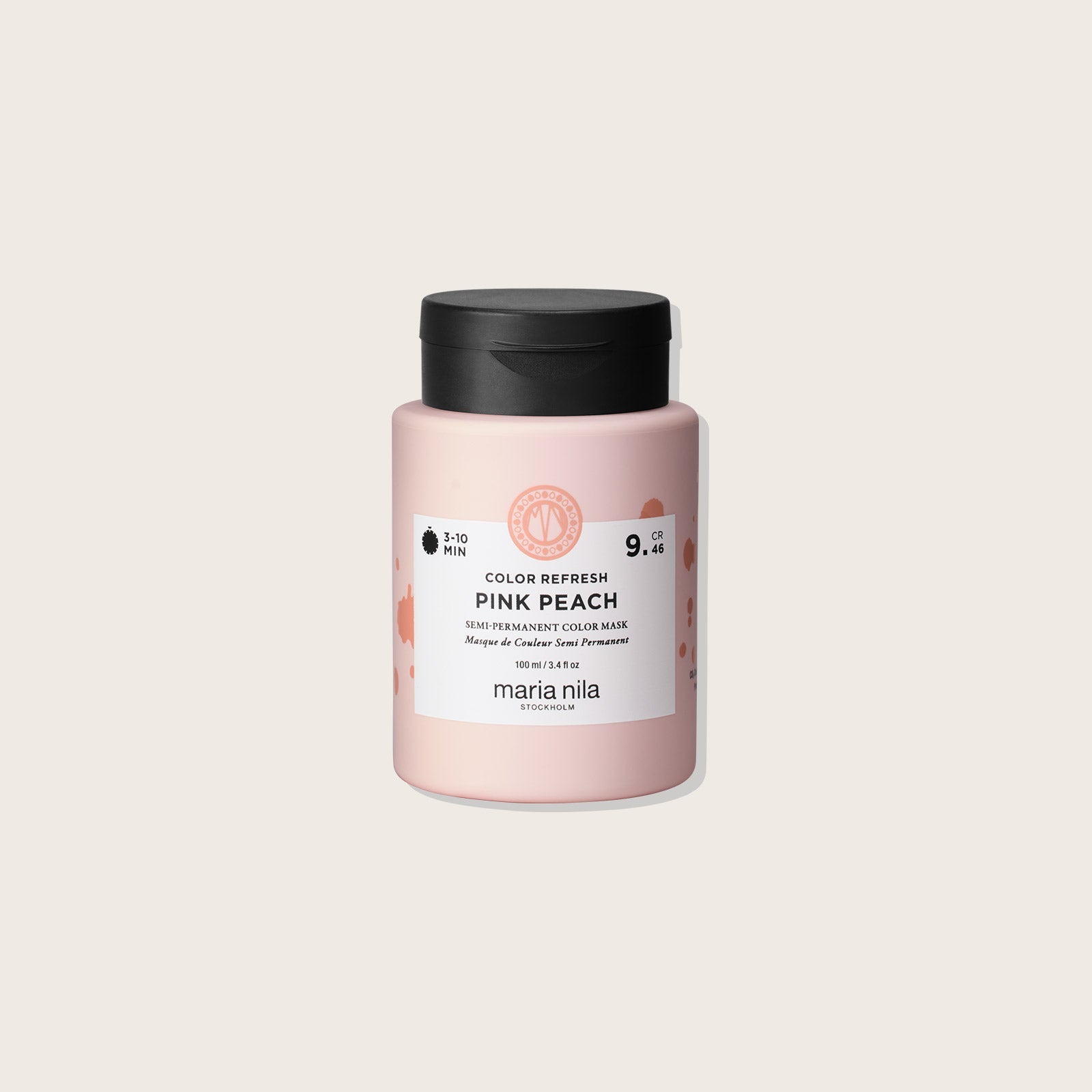 Maria Nila Colour Refresh — Pink Peach 9.46, 100 ml bottle, front label