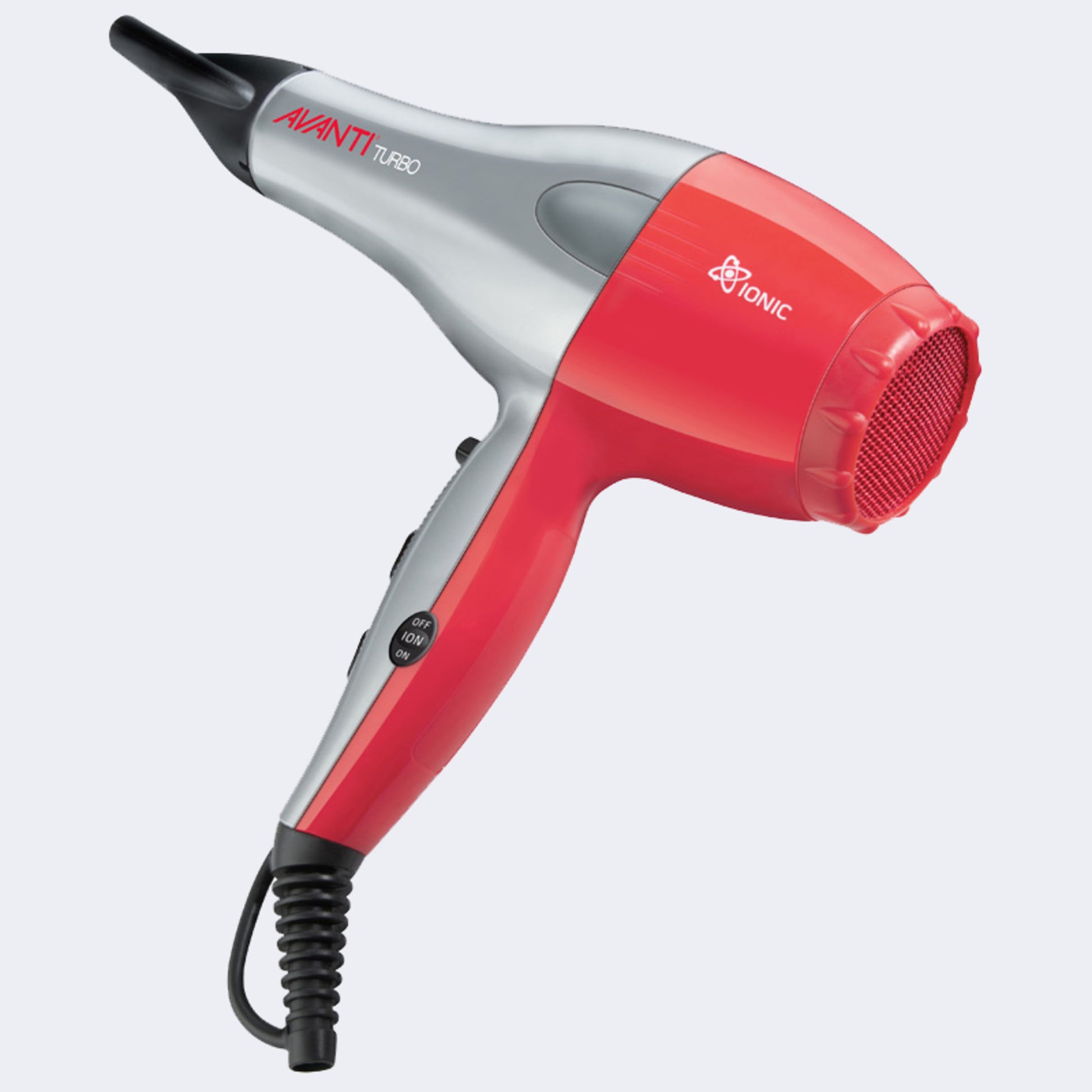 Avanti Turbo Professional Ionic Hair Dryer – 1,875W DC Motor / Séchoir ionique professionnel Avanti Turbo – Moteur CC de 1 875 W