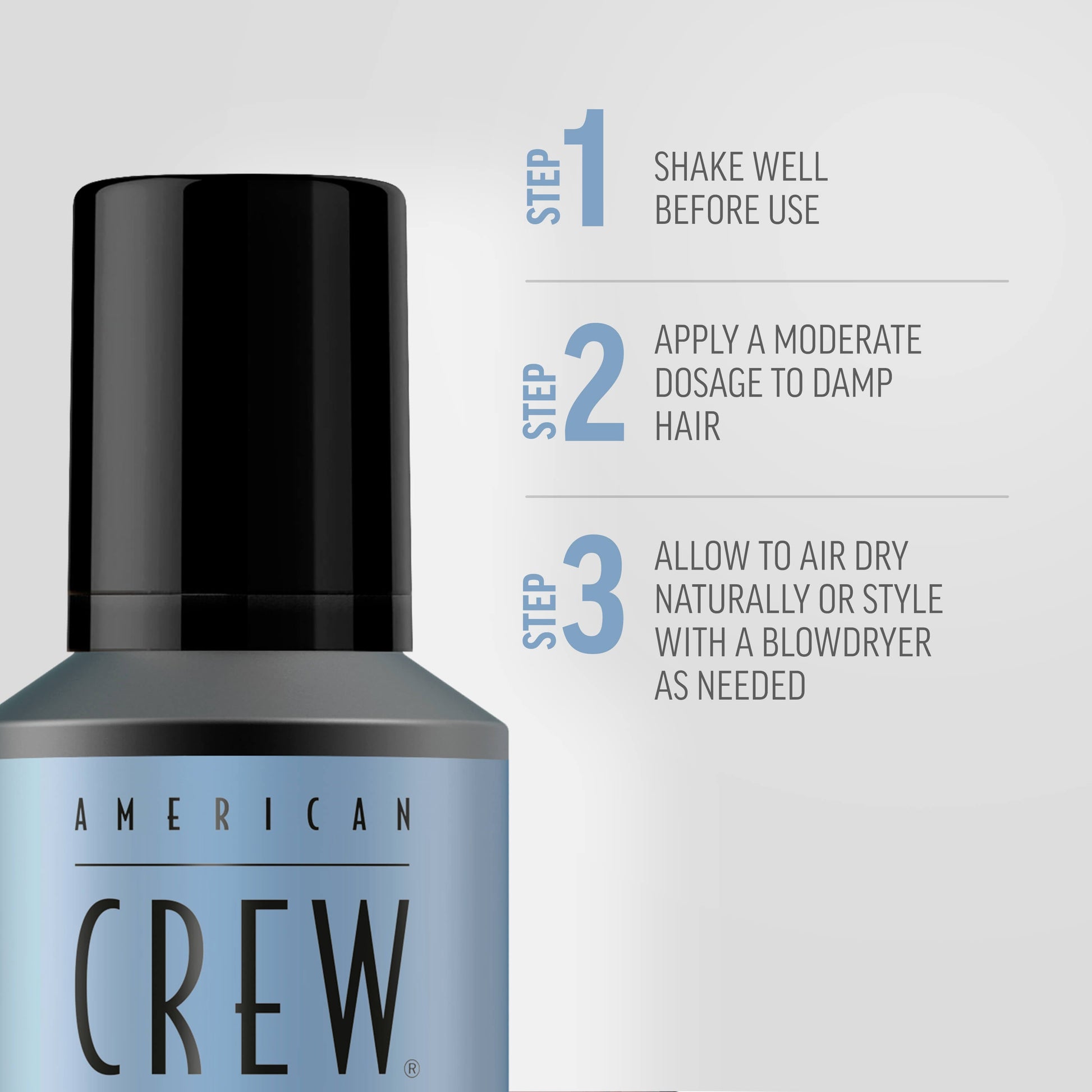 American Crew Fiber Grooming Foam how to use