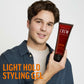American Crew Light Hold Styling Gel styled on model