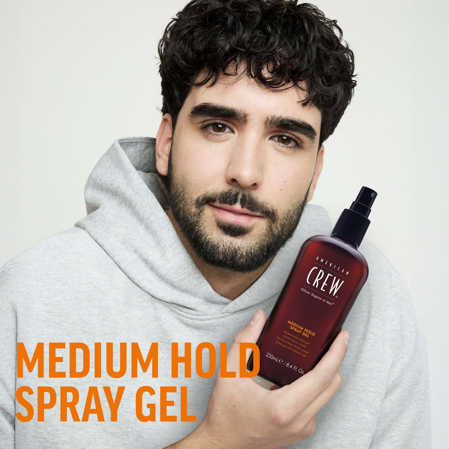 American Crew - Gel en spray à tenue moyenne | 250 ml