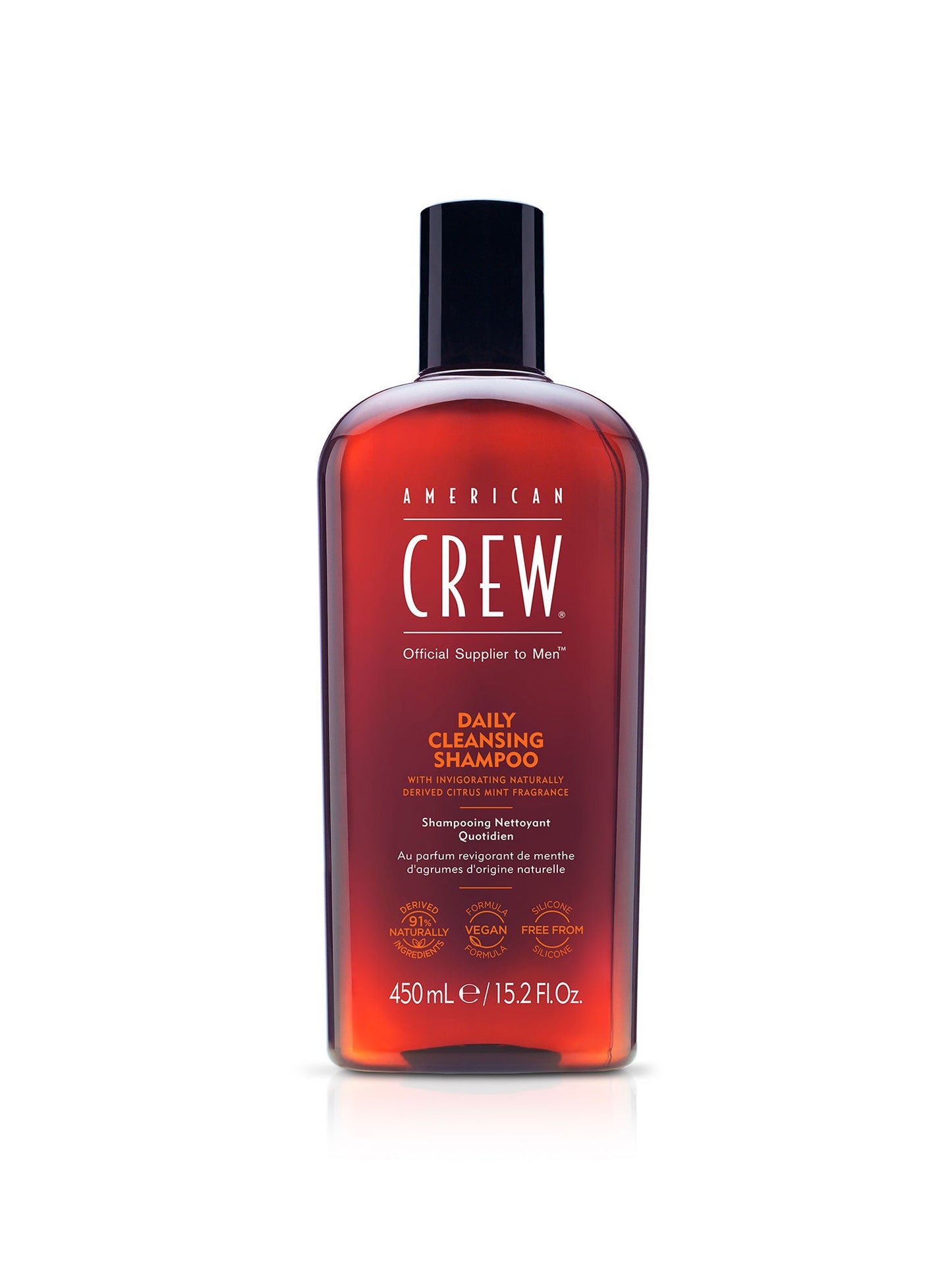 American Crew Daily Cleansing Shampoo 450 ml bottle
