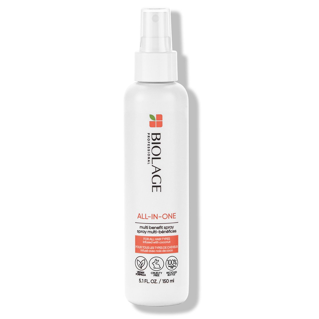 Biolage - Spray multibeneficio de infusión de coco todo en uno |5.1 oz|