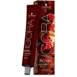 Schwarzkopf IGORA Royal Opulescence Permanent Color — 60 ml tube and carton, front label, plain white background