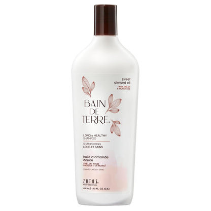 Bain de Terre Long and Healthy Shampoo — current-livery front packshot, plain white background