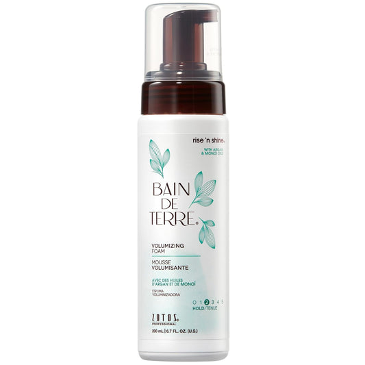 Bain de Terre Rise N' Shine Volumizing Foam — current-livery front packshot, plain white background