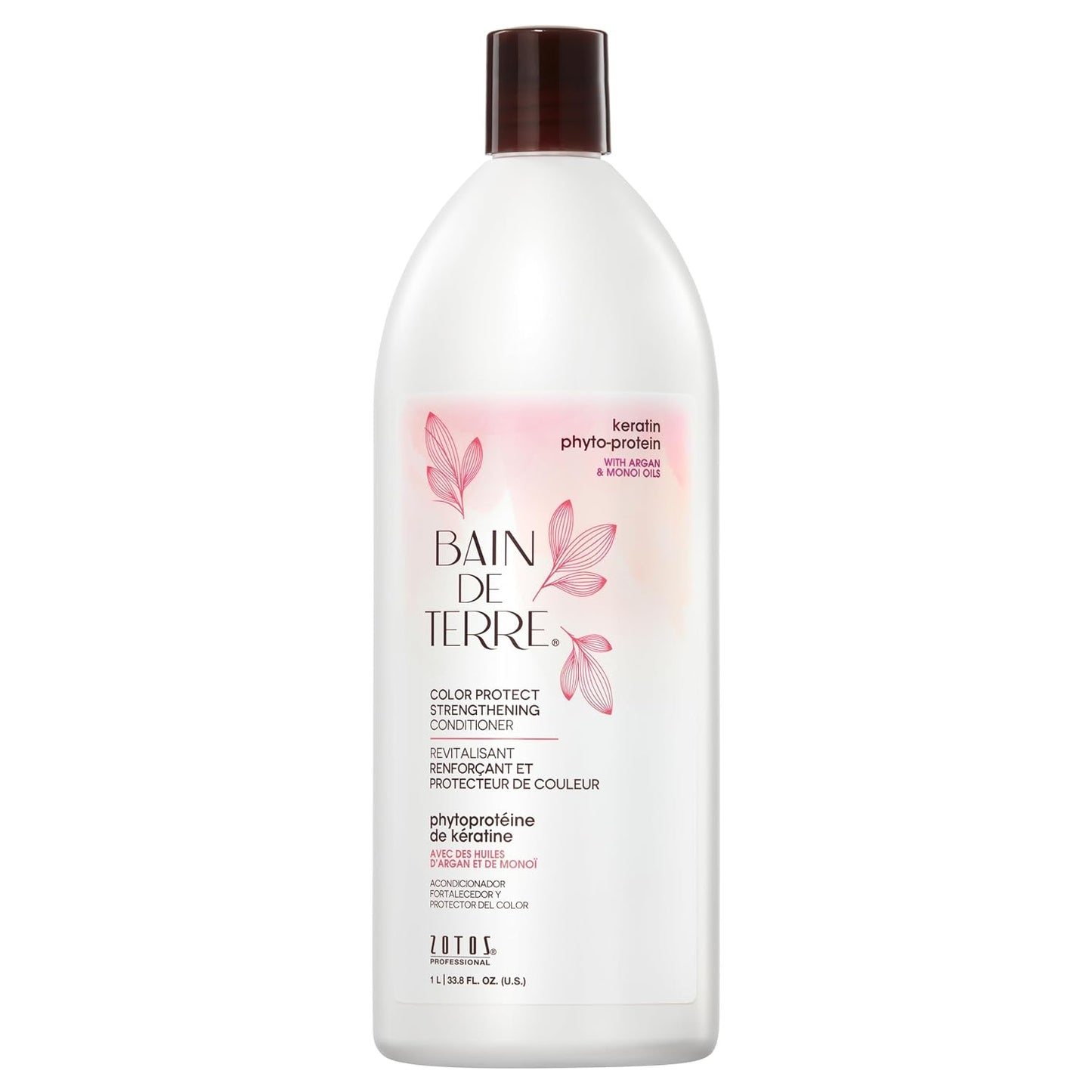 Bain de Terre Strengthening Conditioner — current-livery front packshot, plain white background